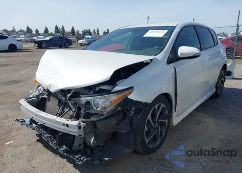 2016 Scion Im из США, поврежденный, VIN JTNKARJE2GJ501864